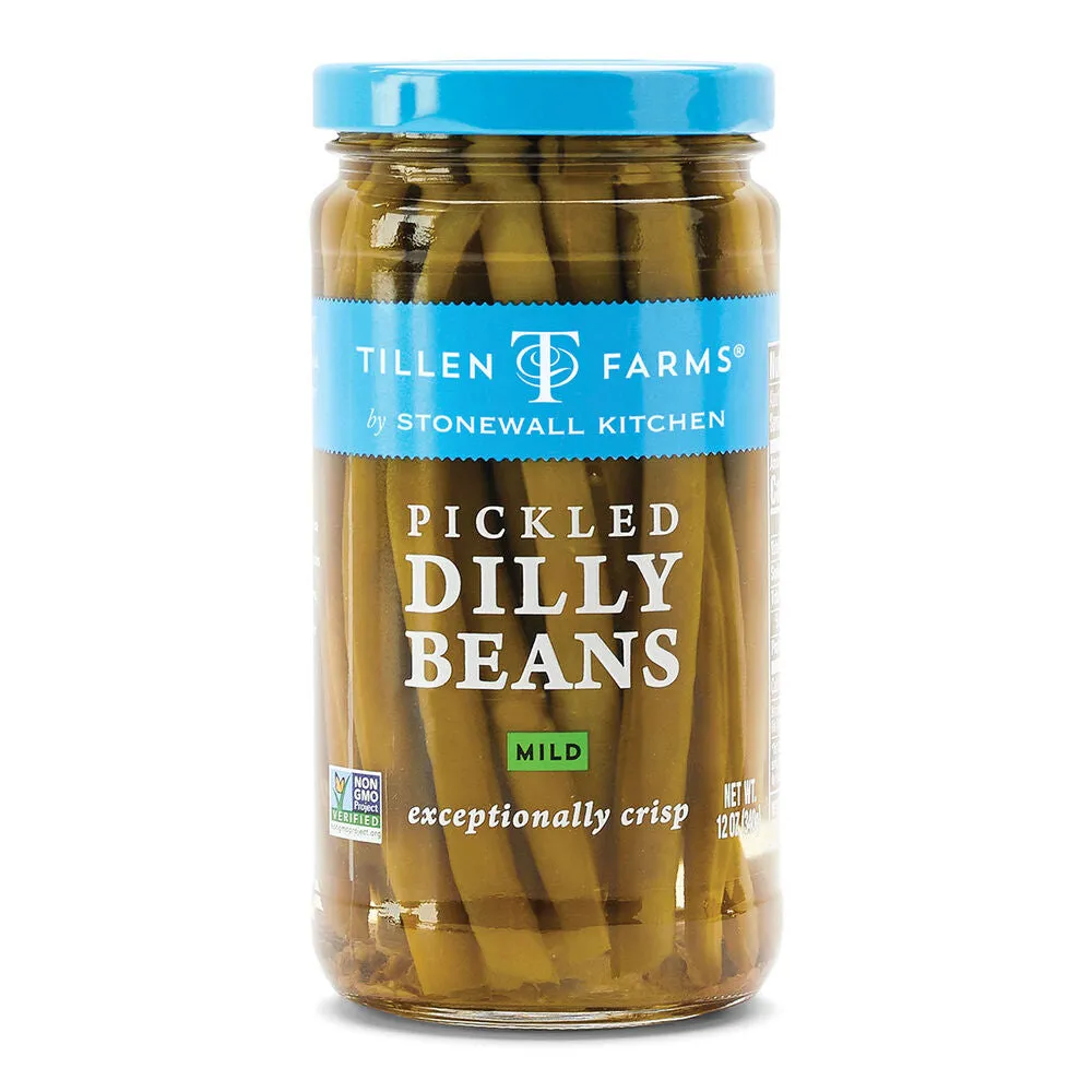 12 Ounce Pickled Dilly Beans - Mild