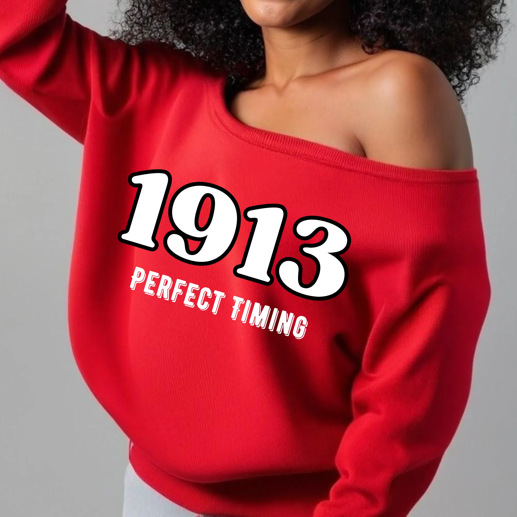 1913 Delta Sigma Theta Off The Shoulder Shirt