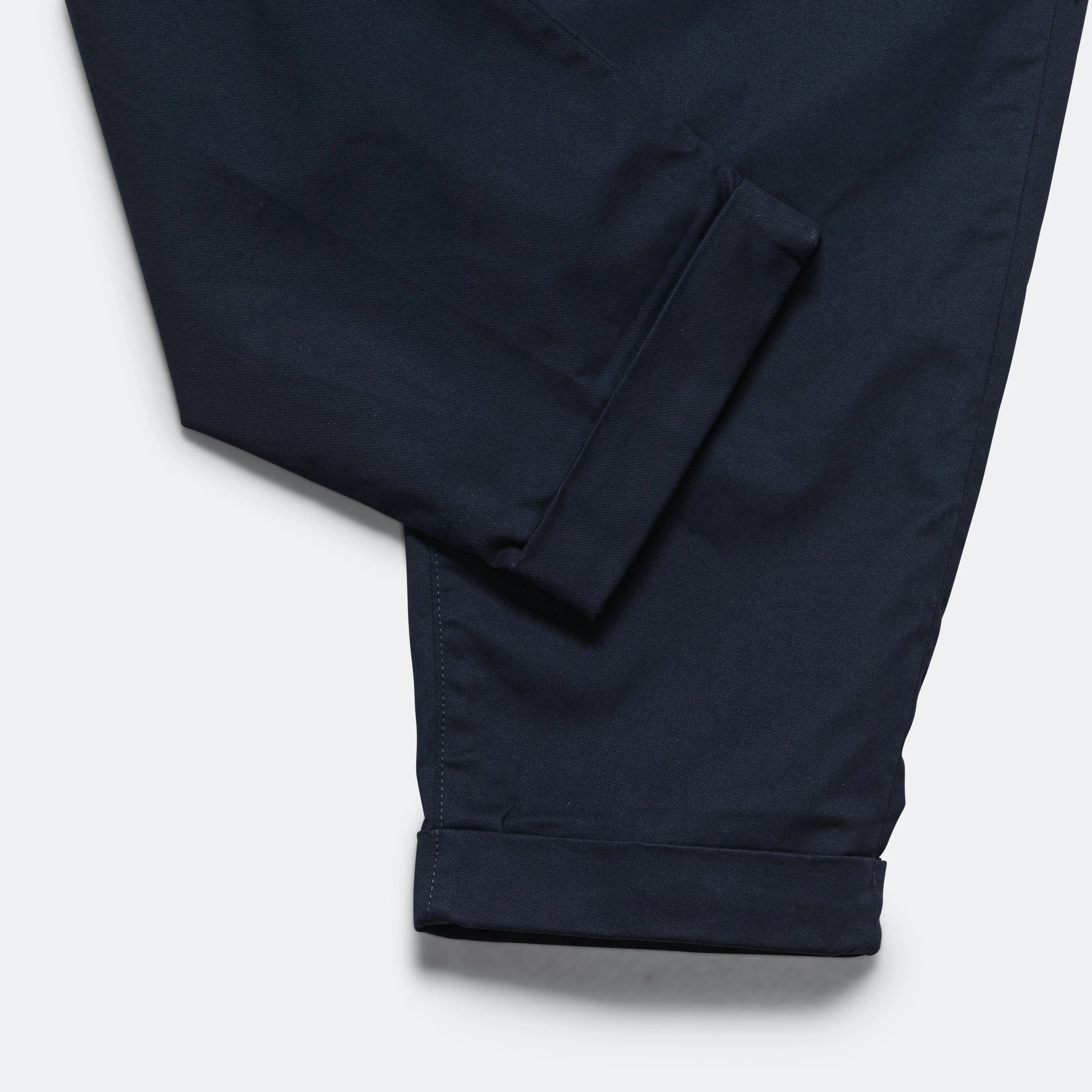 2 Pleats Trousers Twill - Navy