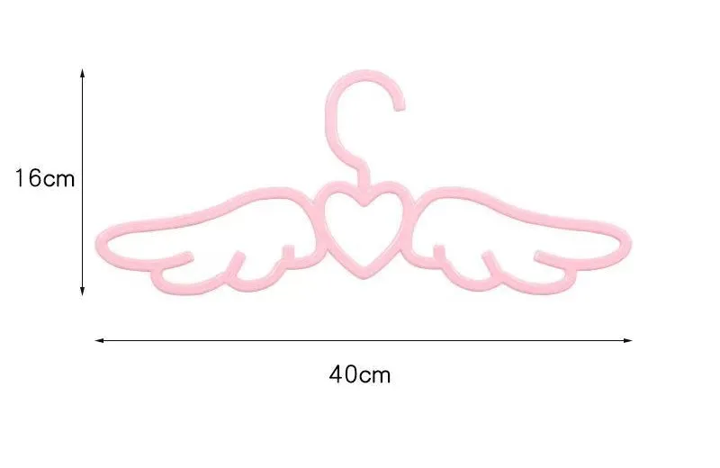 5pcs Heart Angel Wings Hangers - Kimi