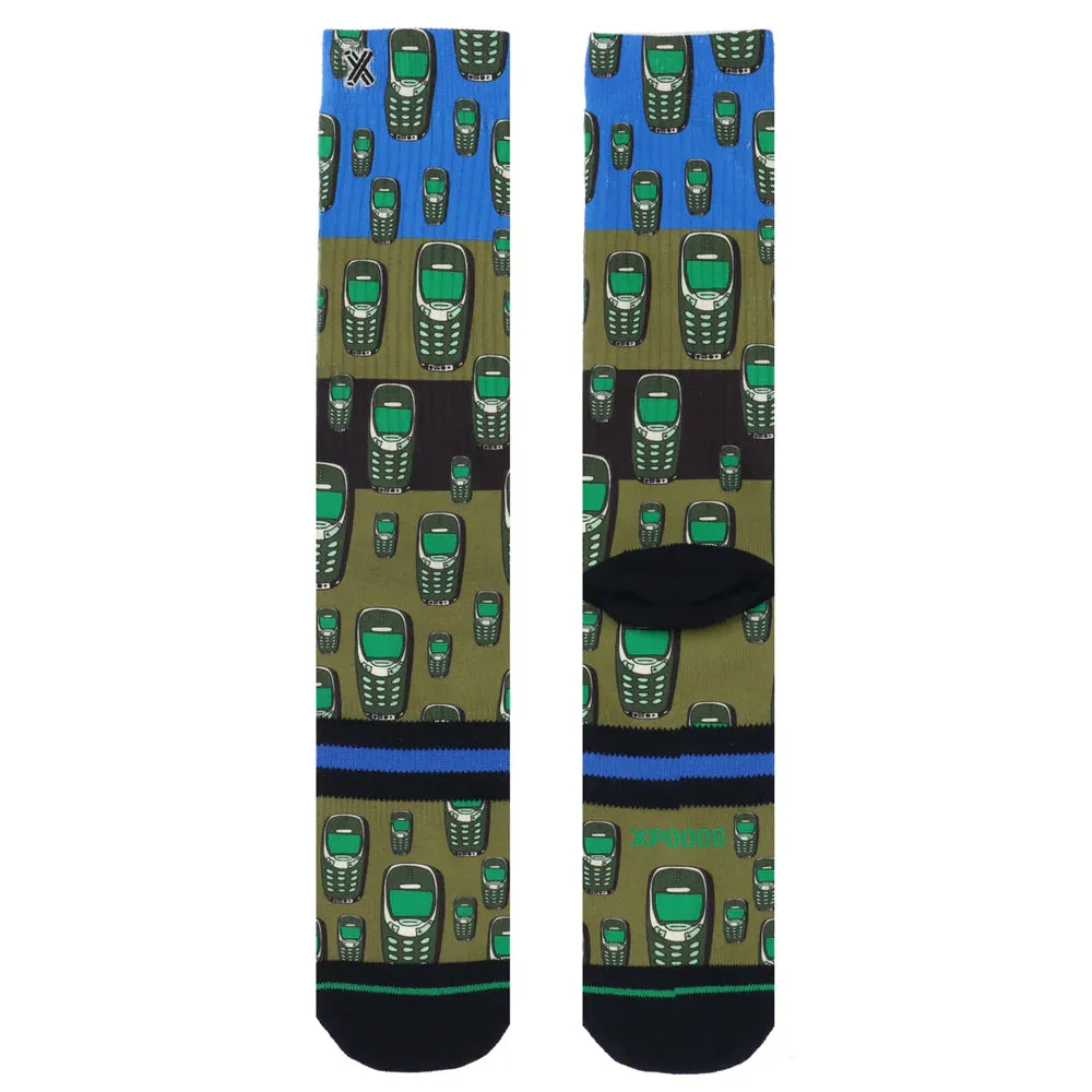 60308 Vintage Mobile Men’s Socks