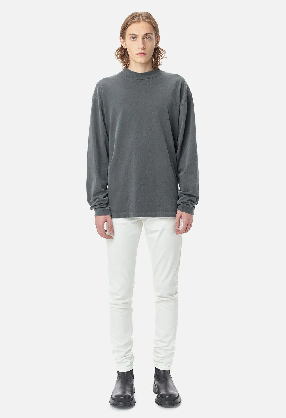 900 LS Mock Tee / Carbon