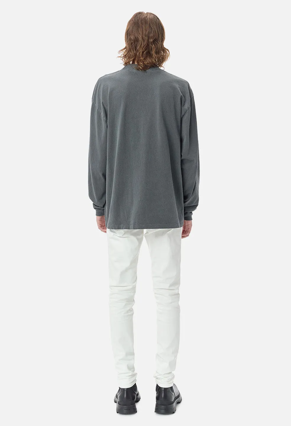 900 LS Mock Tee / Carbon