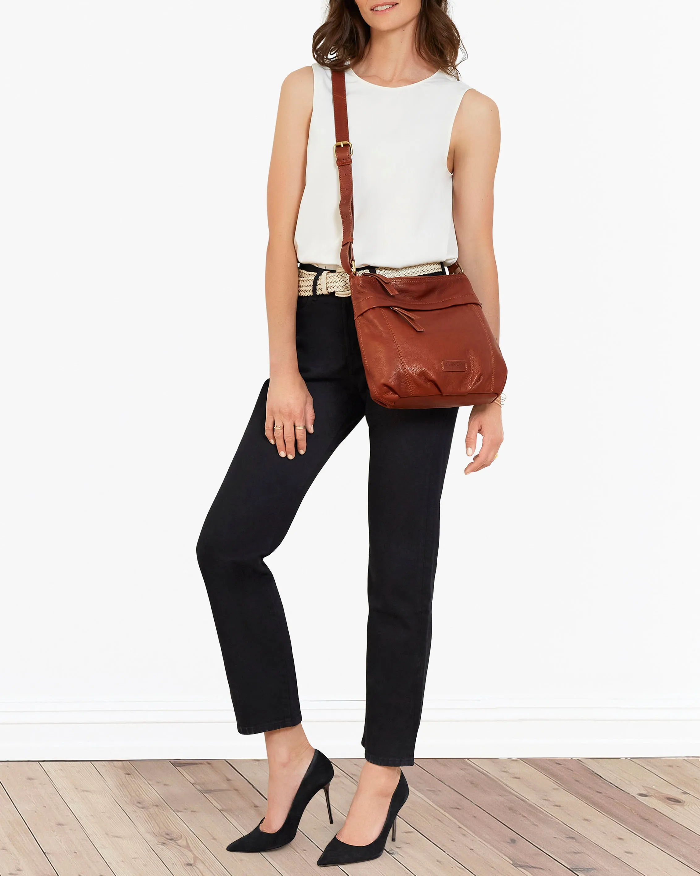 Acorn Double Entry Crossbody