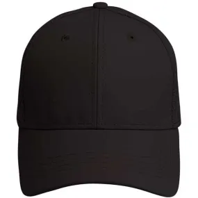 Ahead Black Fitted Mesh Back Cap