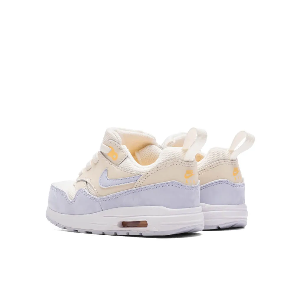 Air Max 1 EZ (TD) - Pale Ivory/Football Grey/Melon Tint