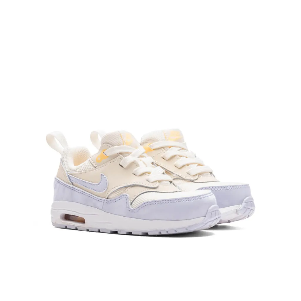 Air Max 1 EZ (TD) - Pale Ivory/Football Grey/Melon Tint