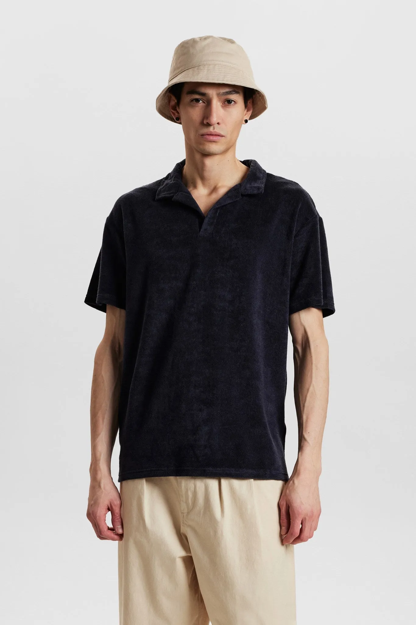 AKKIKKI S/S FROTTE CUBA - Dark Navy