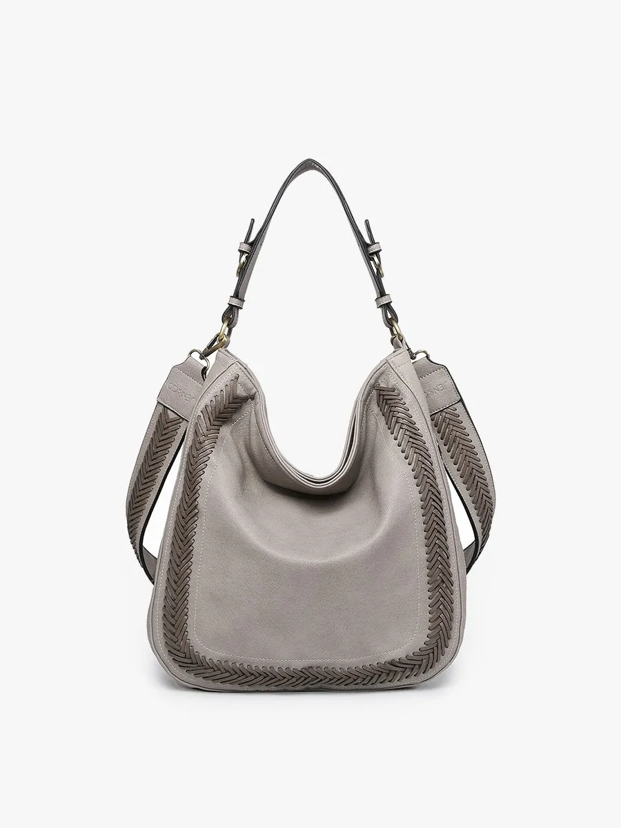 Aris Vegan Whipstitch Hobo