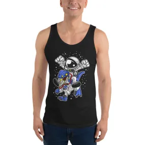 Astronaut | Robot Dinosaur | Pop Art | Unisex | Tank Top