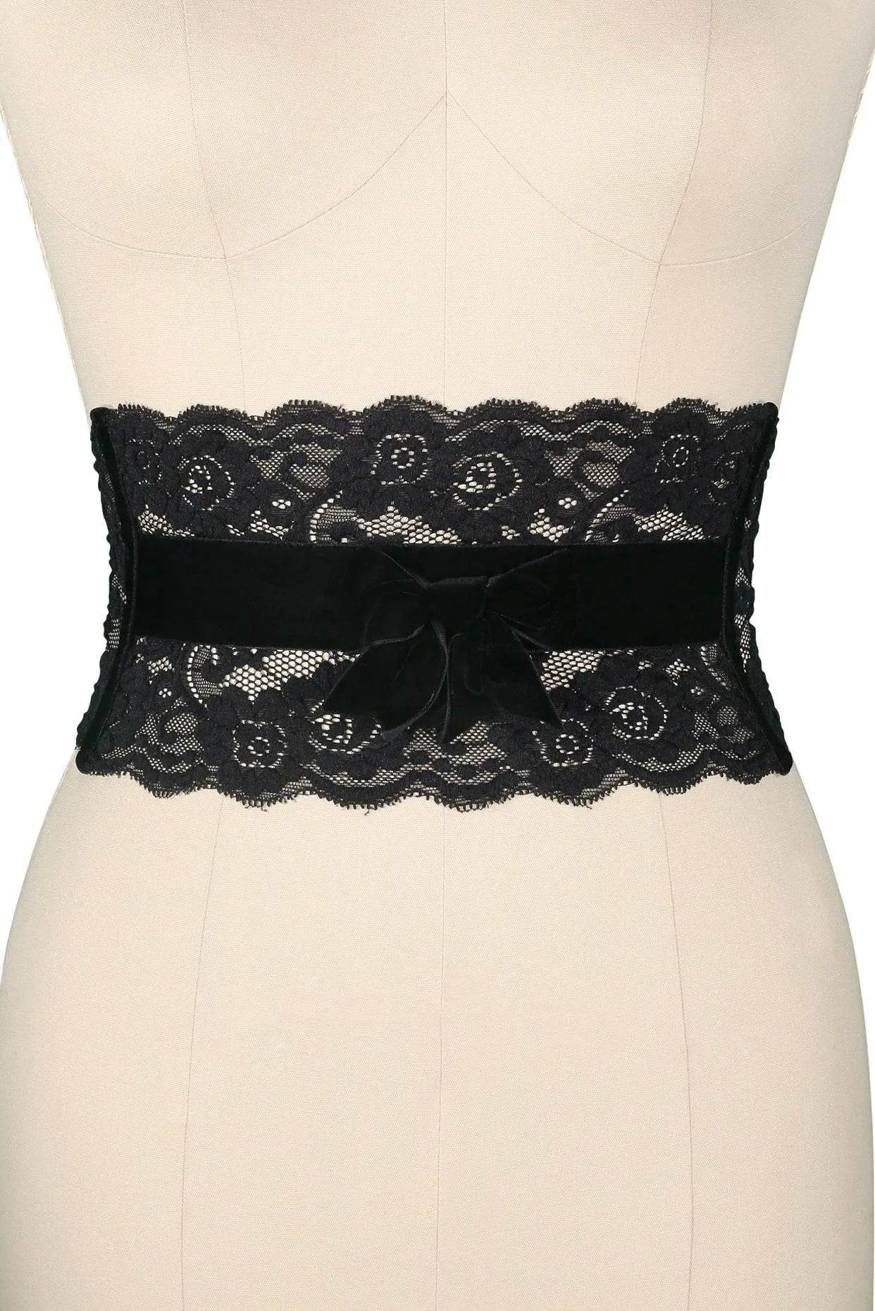 Audrey Lace Belt (Black)