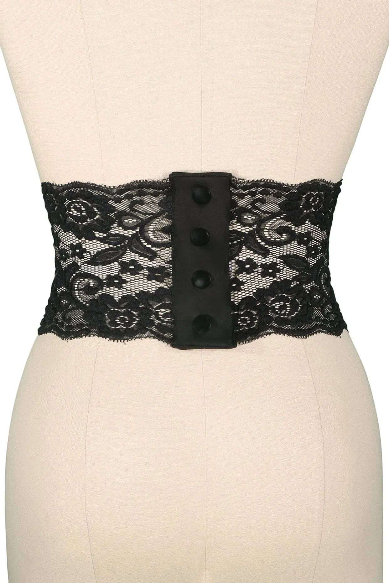 Audrey Lace Belt (Black)