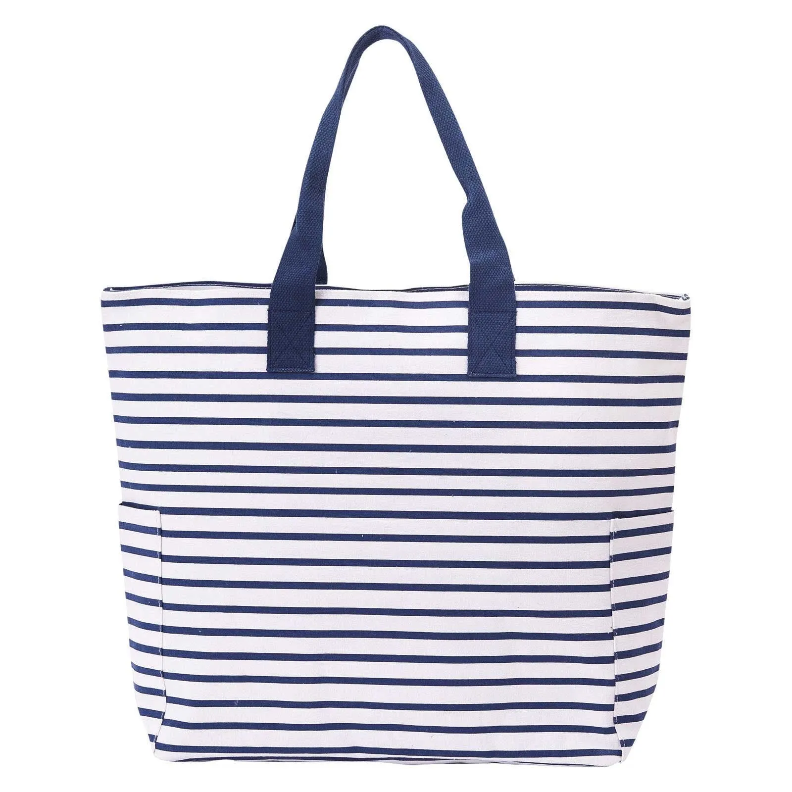 Bateau Stripe Navy Carryall