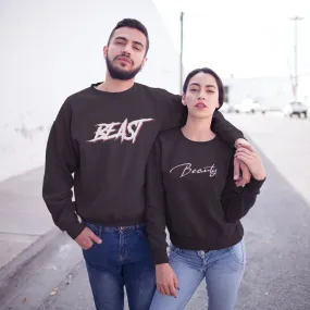 Beauty And Beast Couple Sweatshirts