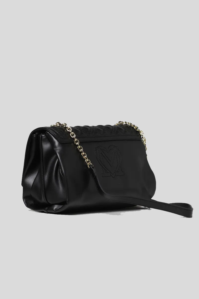 Borsa Quilted Pu - Nero