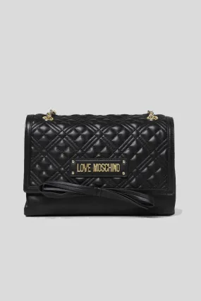 Borsa Quilted Pu - Nero