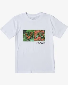 Boys Balance Box Short Sleeve T-Shirt - White