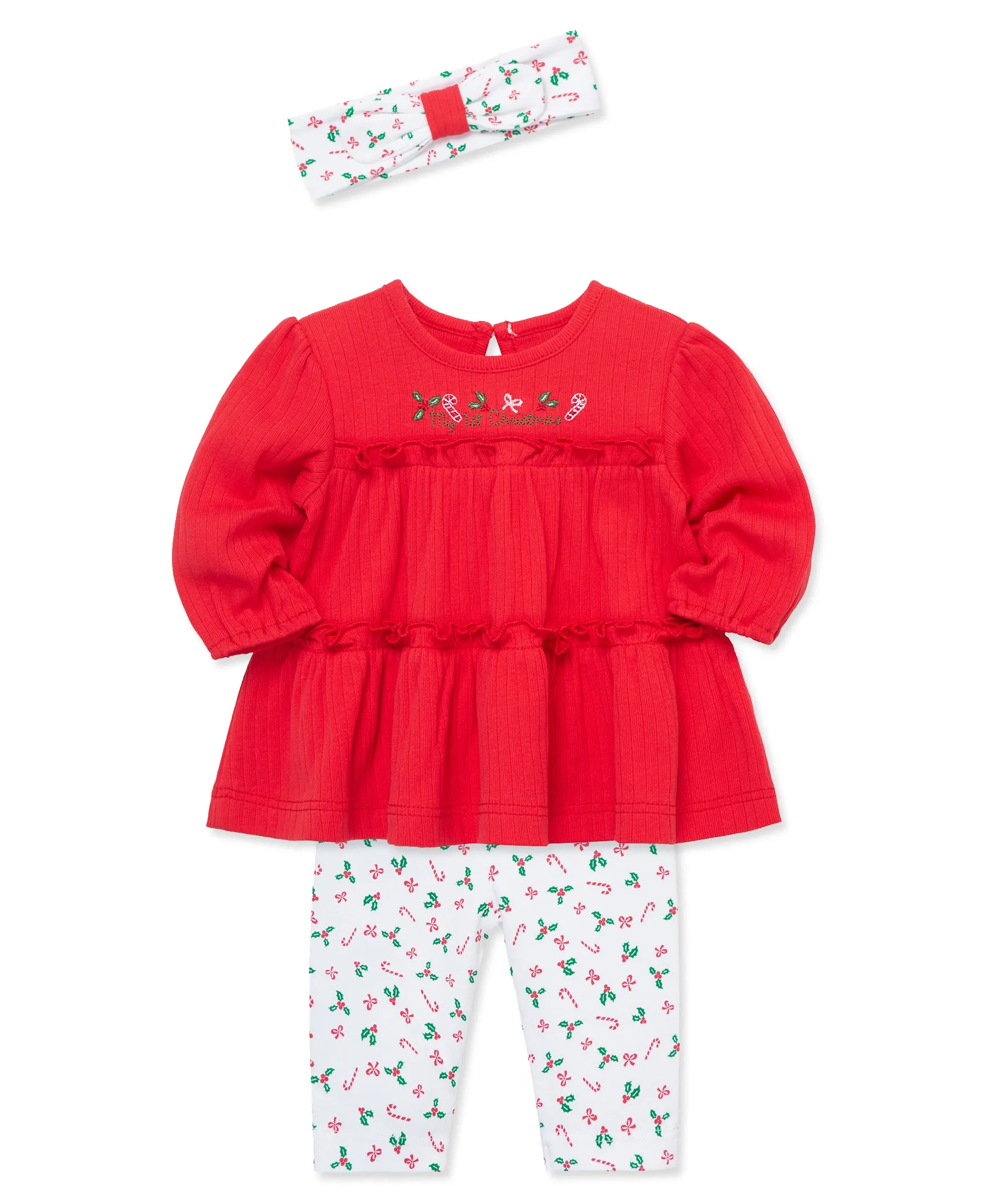 Candy Cane Tunic Set