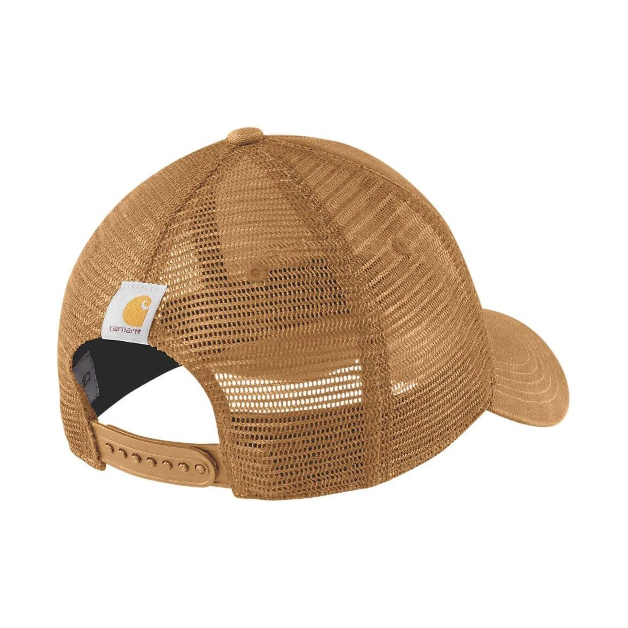 Carhartt Canvas Mesh Cap - Brown/Oiled Walnut