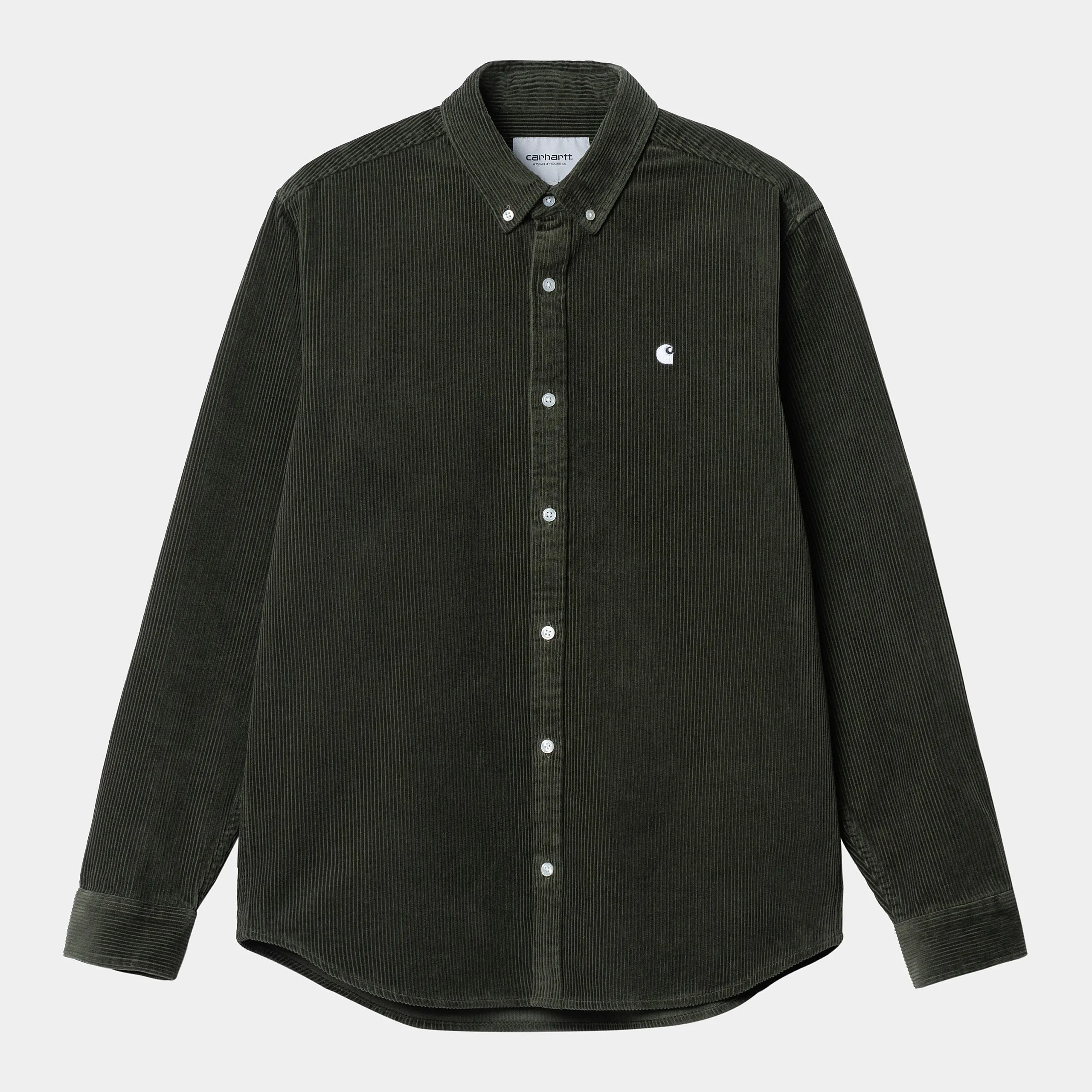 Carhartt L/S Madison Cord Shirt - Plant / Wax