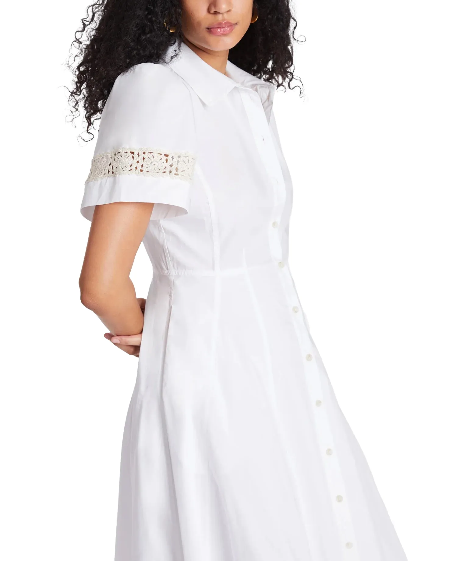 Carlton Dress (Optic White)