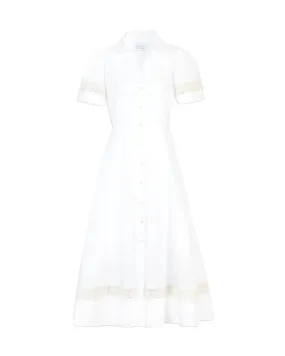 Carlton Dress (Optic White)