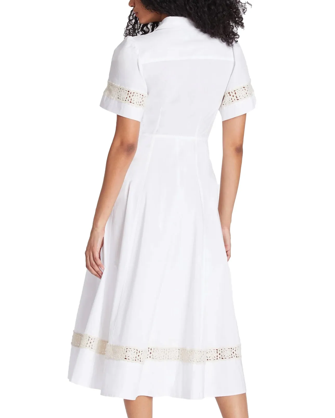 Carlton Dress (Optic White)