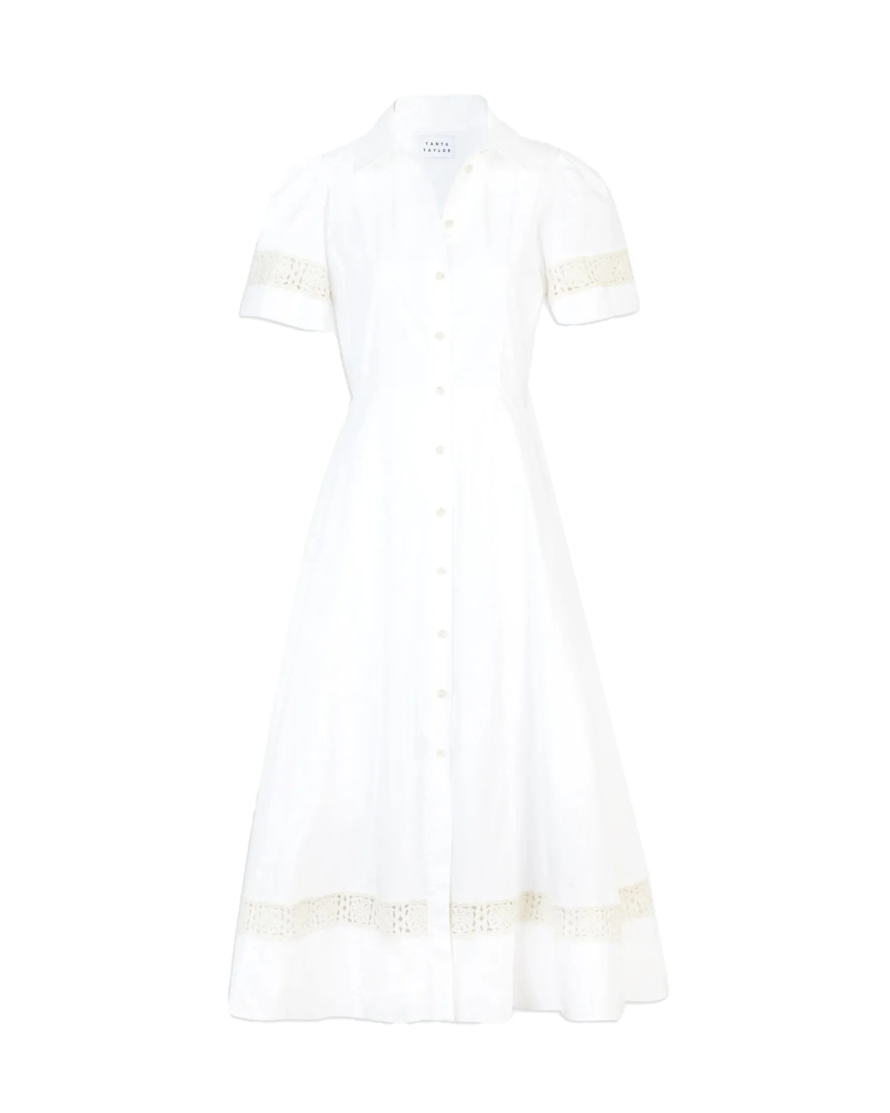 Carlton Dress (Optic White)