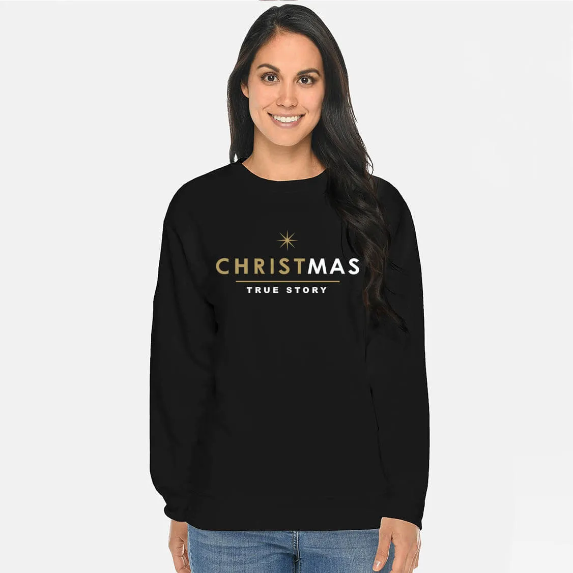 Christmas True Story Crewneck Sweatshirt