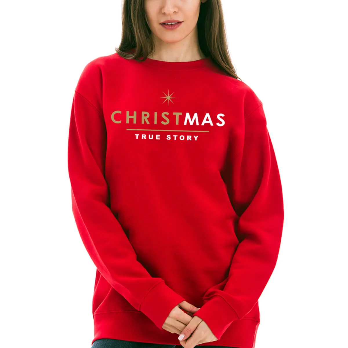 Christmas True Story Crewneck Sweatshirt