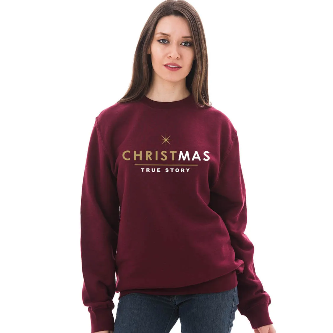 Christmas True Story Crewneck Sweatshirt