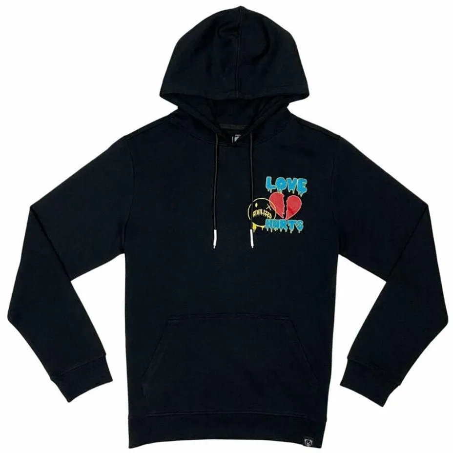 Civilized Love Hurts Hoodie (Black) CV5036