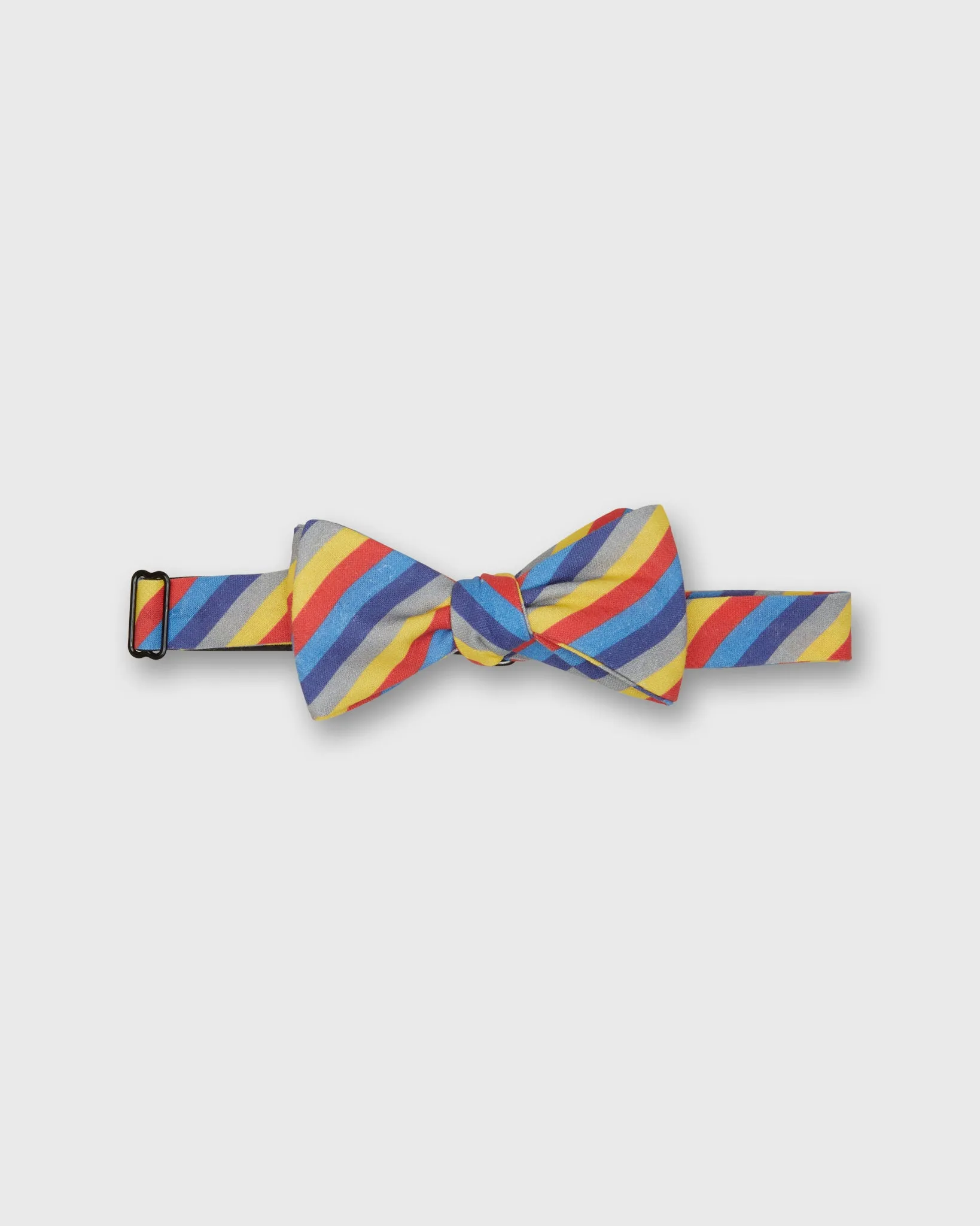 Cotton Bow Tie in Primary Emory Stripe