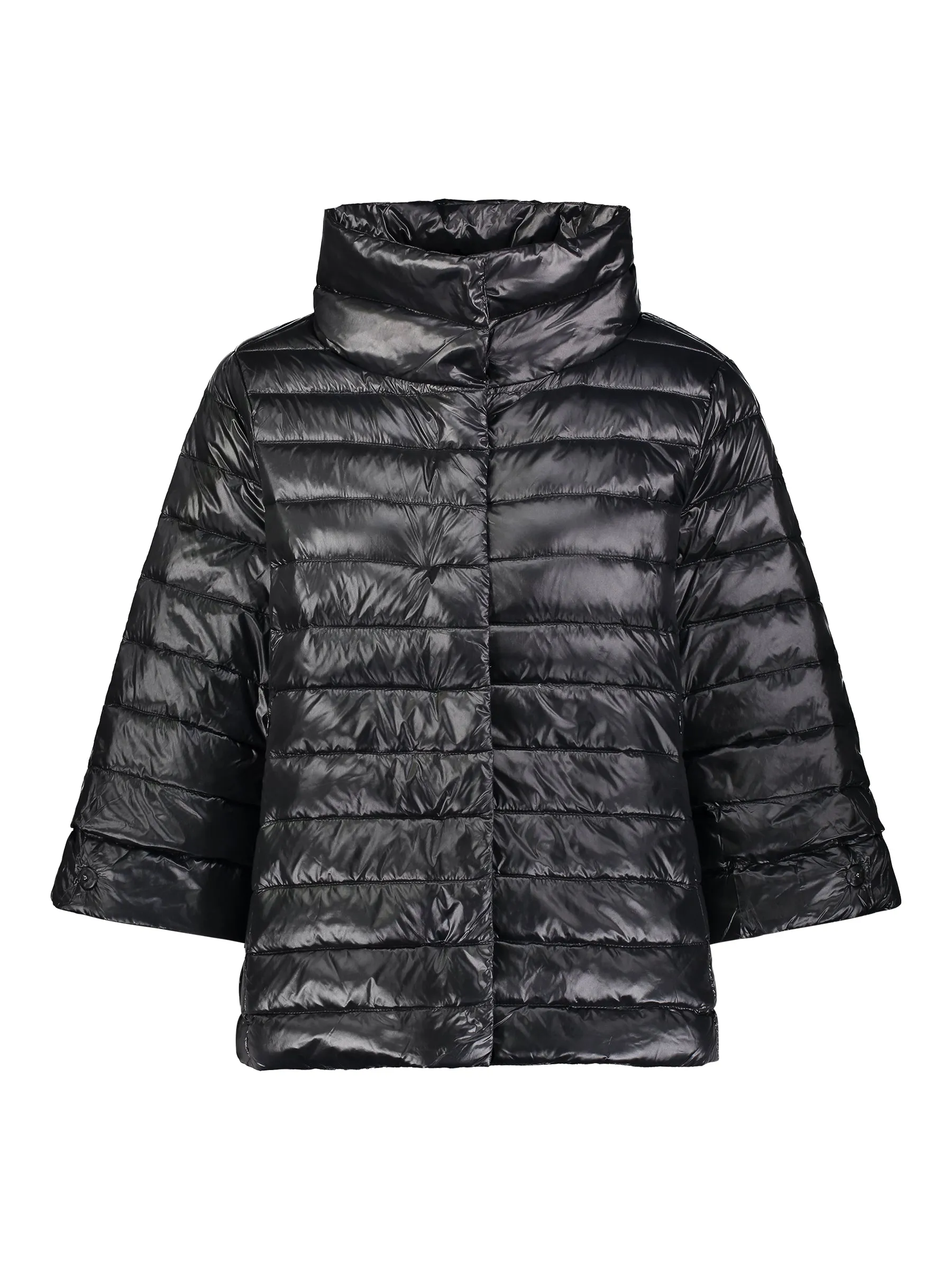 Crop Sleeve Puffer Jacket