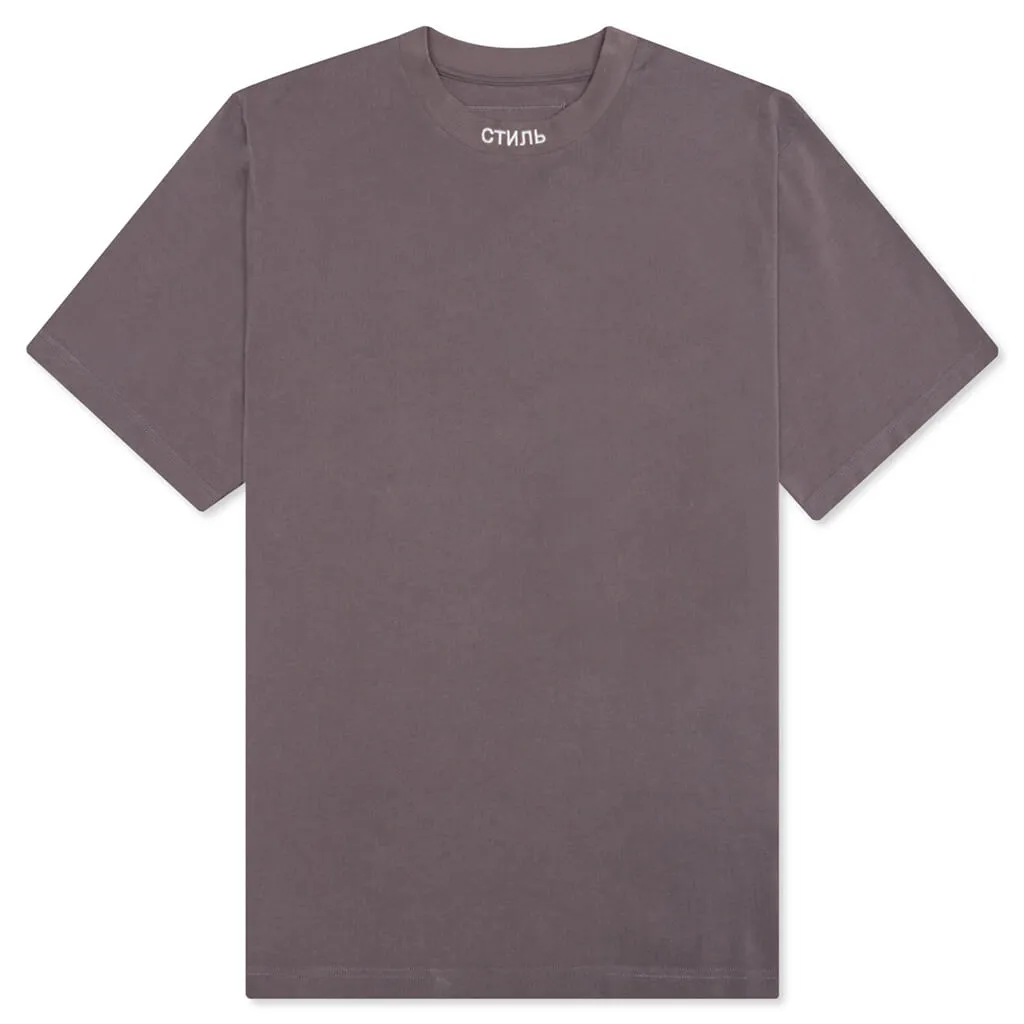 CTNMB S/S Tee - Grey/White