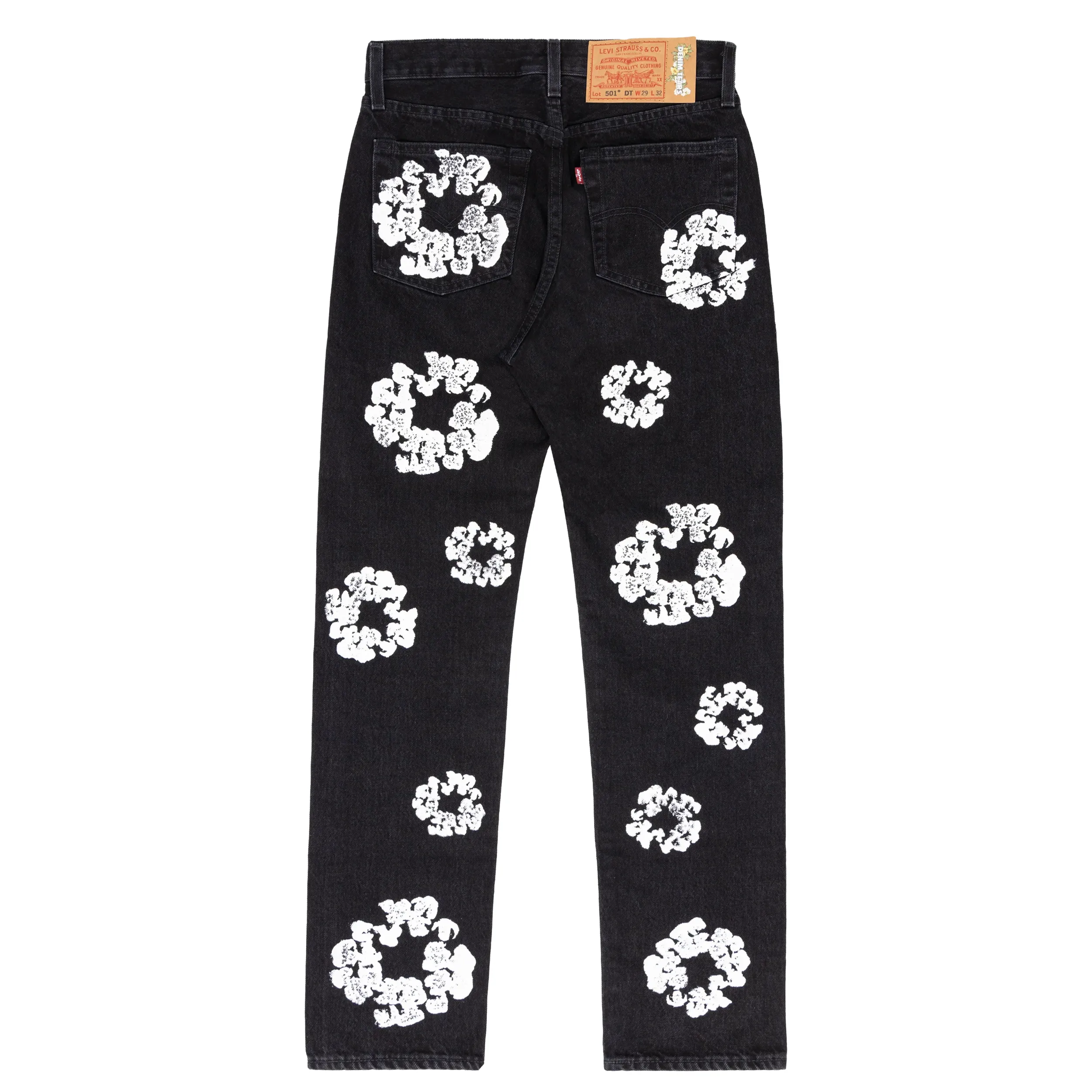 Denim Tears Cotton Wreath Jeans Black