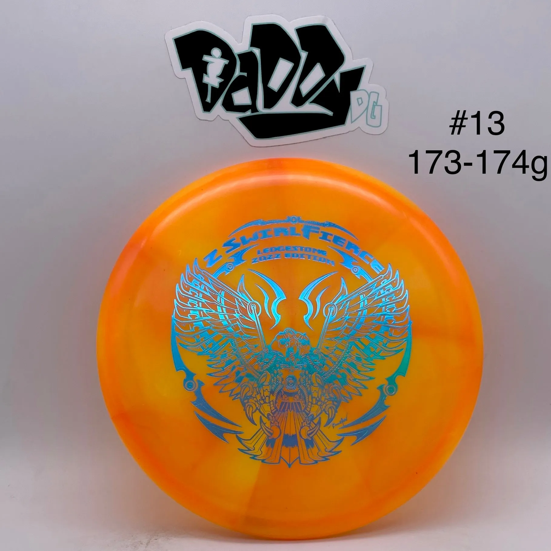 Discraft Z Swirl Fierce 2022 Ledgestone Edition Putt & Approach