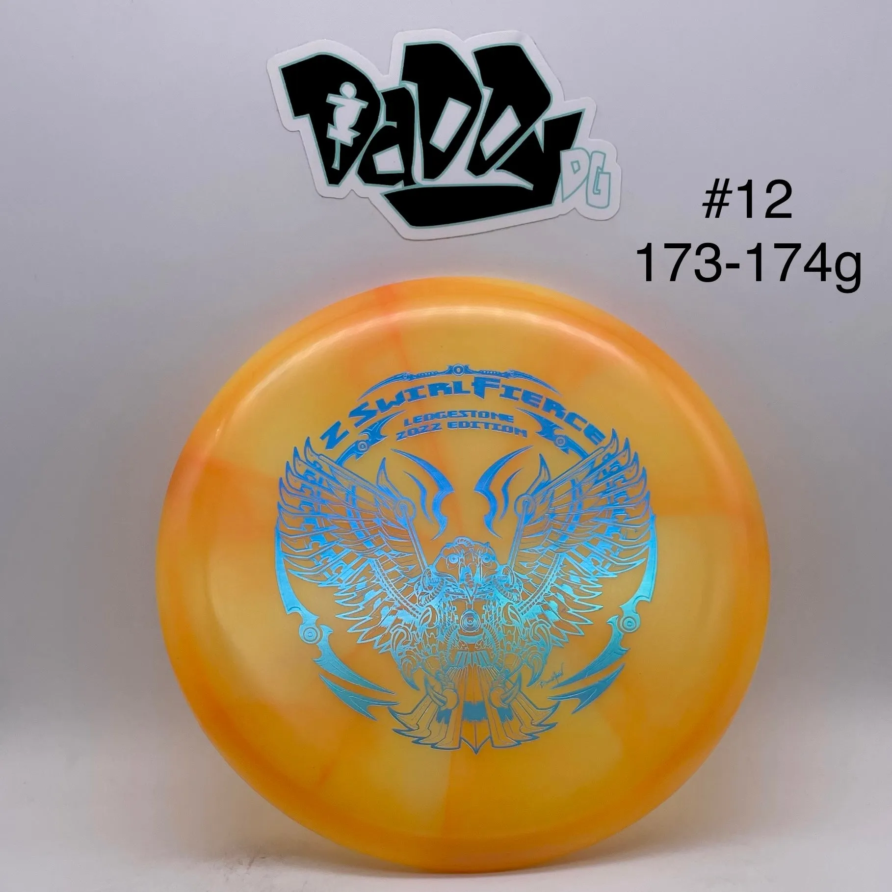 Discraft Z Swirl Fierce 2022 Ledgestone Edition Putt & Approach