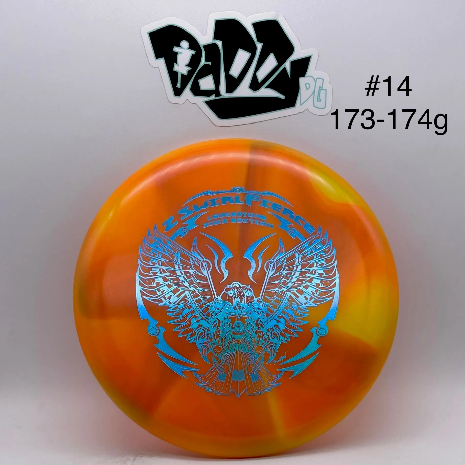 Discraft Z Swirl Fierce 2022 Ledgestone Edition Putt & Approach