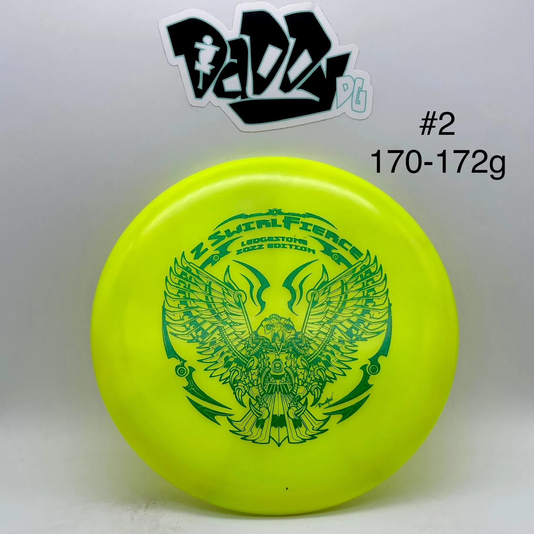 Discraft Z Swirl Fierce 2022 Ledgestone Edition Putt & Approach