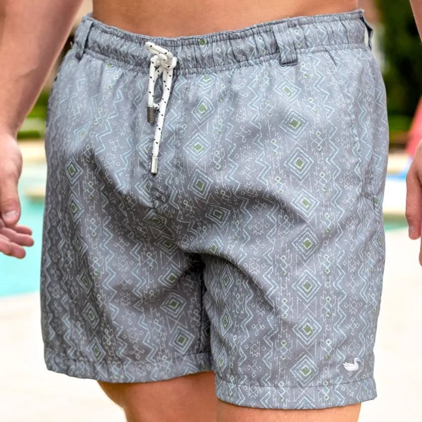 Dockside Swim Trunk - Toxaway Chambray