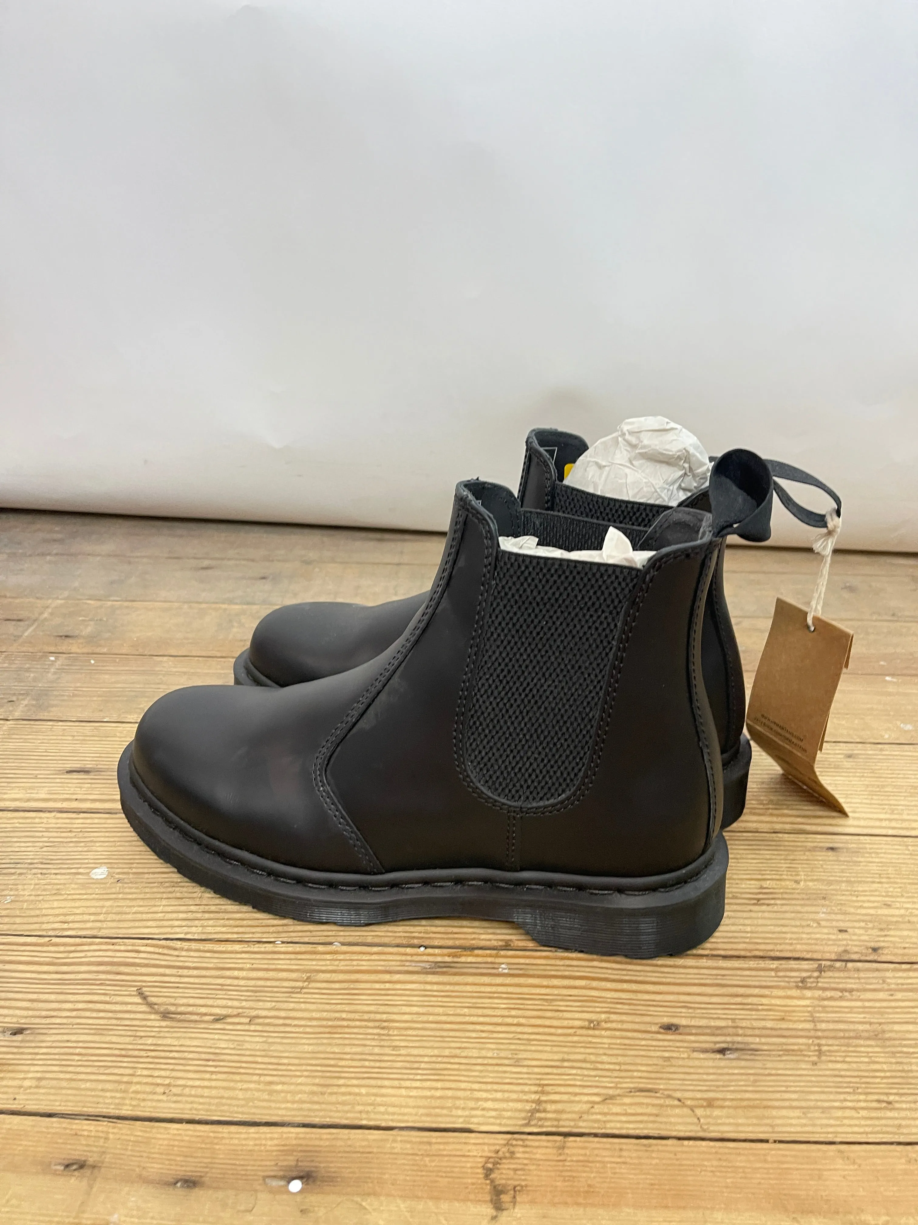 Dr. Marten Black Leather Boots (10)