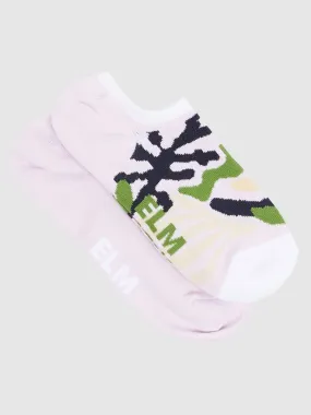 ELM 2 PACK NO SHOW SOCKS