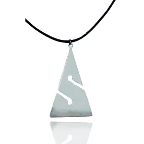 Exploration Cave Diver - Line Arrow Necklace