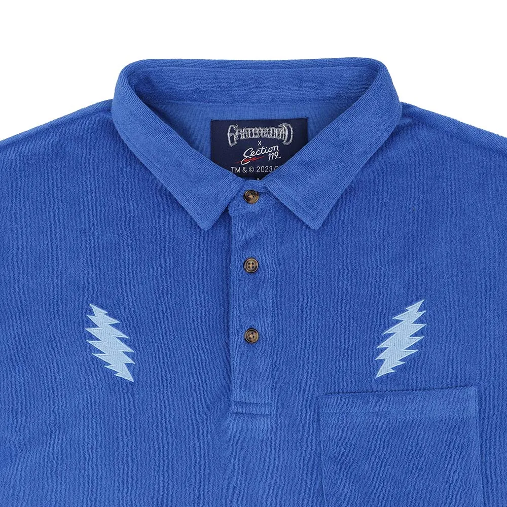 Grateful Dead | Terry Polo | Bolt in Light Blue