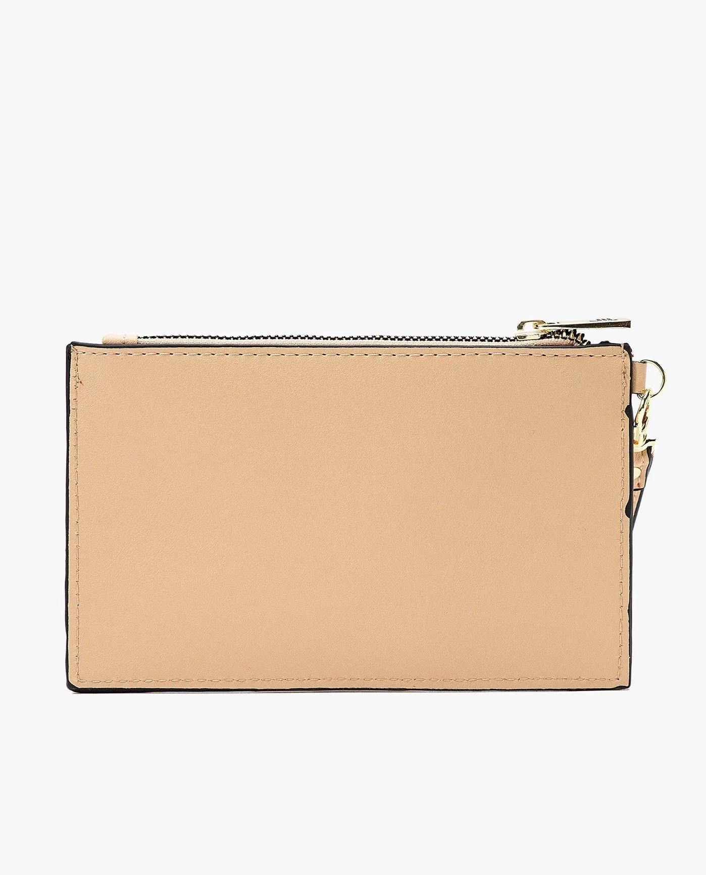 HANNAH LASER CUT WRISTLET DOUBLE ZIP