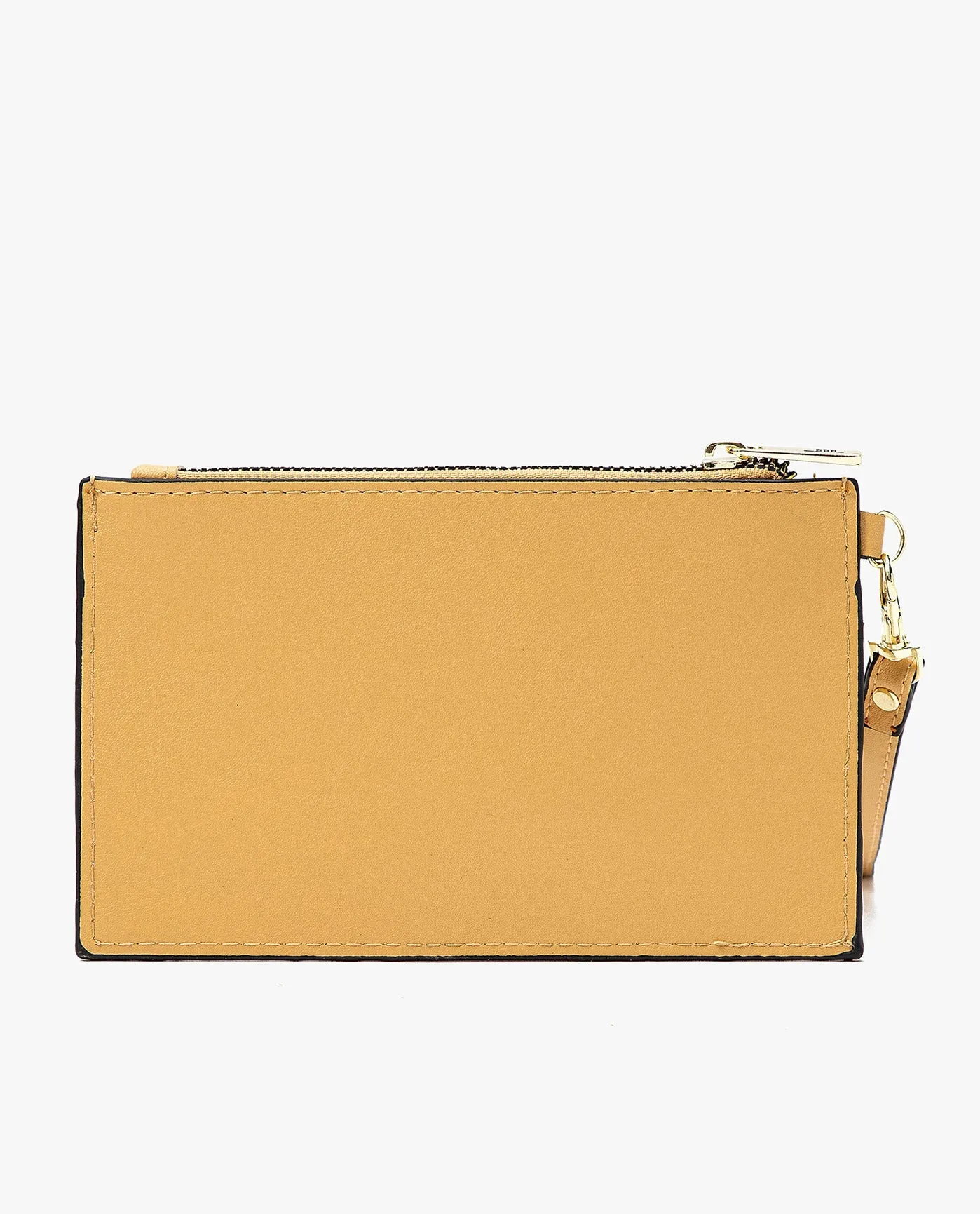 HANNAH LASER CUT WRISTLET DOUBLE ZIP