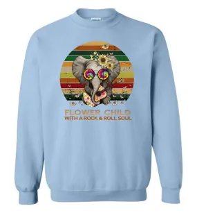 Hippie - Rock n Roll Soul Crewneck Sweatshirt