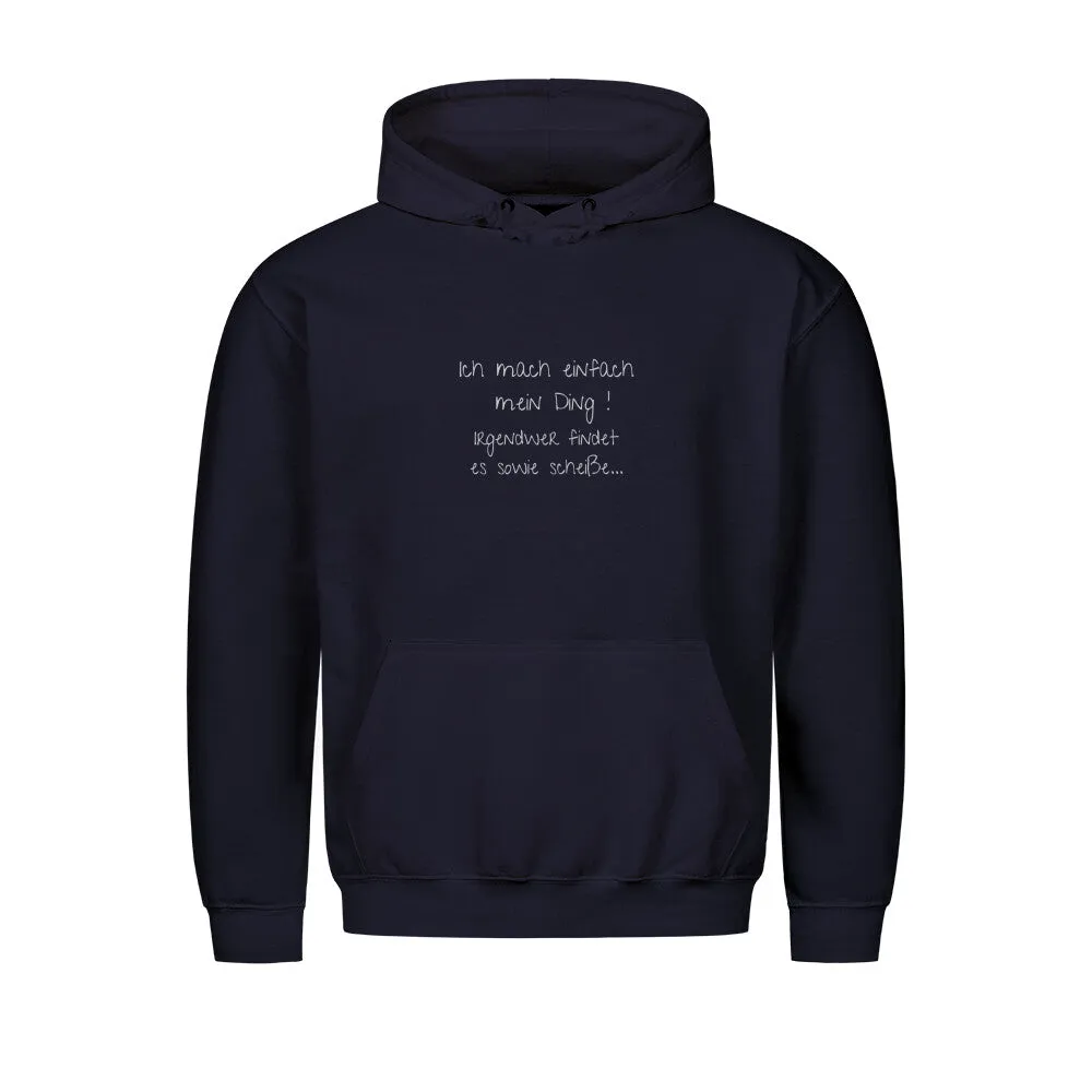 Hoodie Unisex | Mein Ding