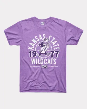 K-State 1977 Big 8 Champs Lavender T-Shirt